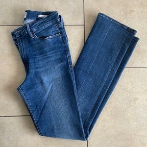 Frame jeans. High rise, boot cut. 32 inseam.